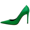 Load image into Gallery viewer, Alexandre Vauthier Green Satin Pumps
