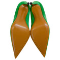 Load image into Gallery viewer, Alexandre Vauthier Green Satin Pumps
