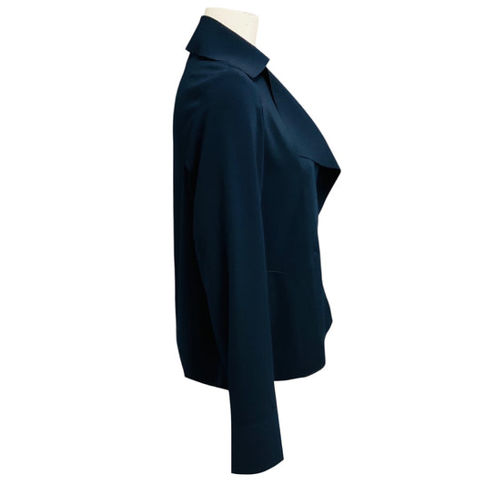 Akris Punto Navy Blue Scuba Jacket