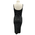 Load image into Gallery viewer, Versace Black / Silver Metallic 2023 Lurex Knit Cardigan and Dress Set
