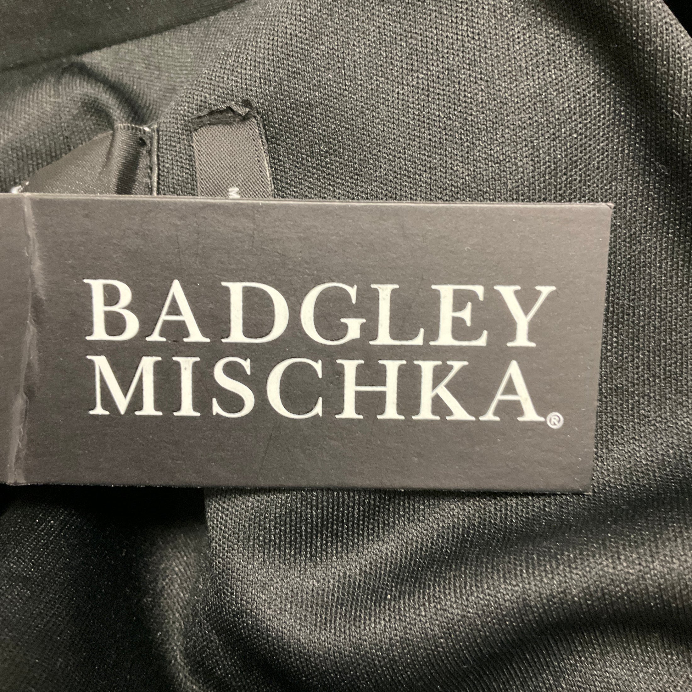 Badgley Mischka Blue Multi Sequin Jacket with Belt