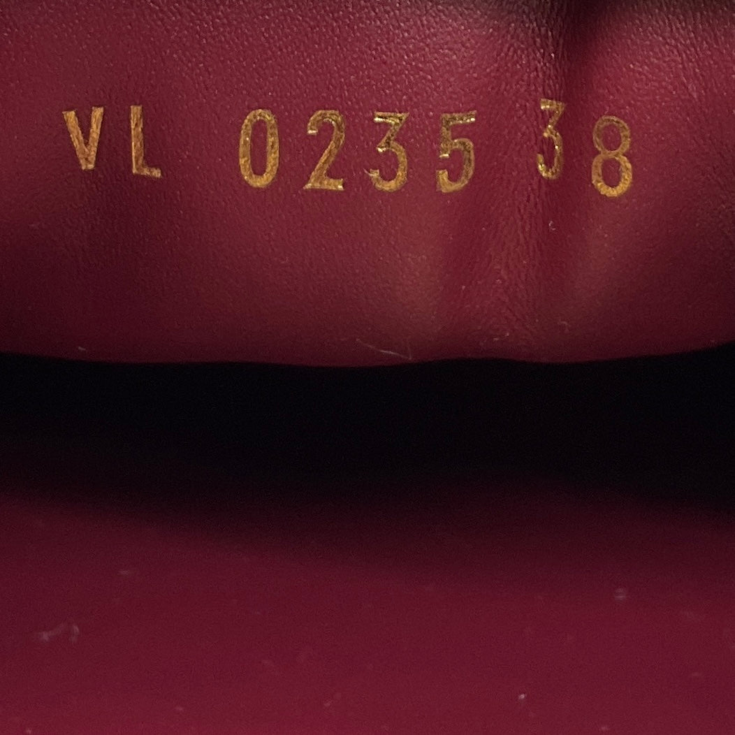 Louis Vuitton Fuchsia Pink Suede Calfskin LV Sneakerina Sneakers