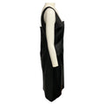 Load image into Gallery viewer, Loewe Vintage Black Sleeveless Leather Midi Dress
