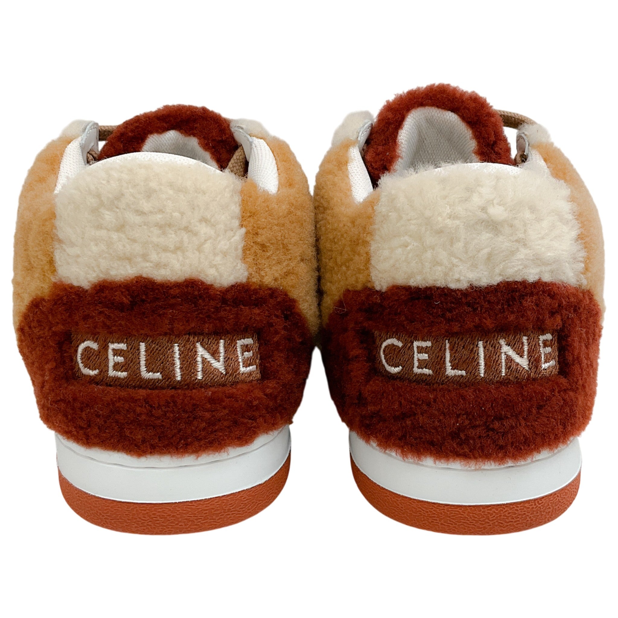 Celine Brown / Beige CT-02 Scratch Sneakers
