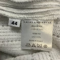 Load image into Gallery viewer, Amina Rubinacci White / Silver Metallic Ribbed Knit Jacket

