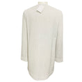 Load image into Gallery viewer, Amina Rubinacci White / Silver Metallic Ribbed Knit Jacket
