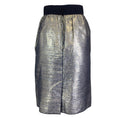 Load image into Gallery viewer, Dolce & Gabbana Silver / Gold Metallic Lurex Skirt
