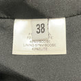Load image into Gallery viewer, Alexandre Vauthier Black Satin Trimmed Tuxedo Style Wool Mini Cocktail Dress
