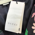 Load image into Gallery viewer, Gucci Black / Pink / Green Multi 2019 Flora Print Silk Jacket
