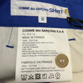 Load image into Gallery viewer, Comme des Garcons Royal Blue Straight Leg Cotton Pants
