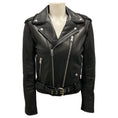 Load image into Gallery viewer, IRO Black 2018 Lenn Fringed Lambskin Leather Jacket
