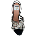 Load image into Gallery viewer, Moschino Maxi Crystal Slingback Sandals

