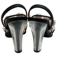 Load image into Gallery viewer, Moschino Maxi Crystal Slingback Sandals
