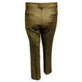Load image into Gallery viewer, Etro Gold Metallic Chevron Patterned Slim Leg Pants
