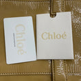 Load image into Gallery viewer, Chloe Tan Patent Leather Madeleine Boston Bag
