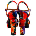 Load image into Gallery viewer, Dolce & Gabbana Multi Floral Platform Sandals
