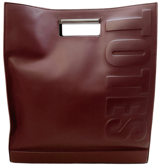 3.1 Phillip Lim Burgundy Leather Totes Amaze Bag
