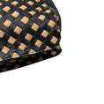Load image into Gallery viewer, Bottega Veneta Vintage Black / Tan Intrecciato Woven Leather Shoulder Bag
