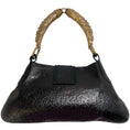 Load image into Gallery viewer, Just Cavalli Black Leather Wing Handle Shoulder Bag
