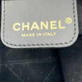 Load image into Gallery viewer, Chanel Black / Gold Hardware Chain Strap Leather Hobo Bag
