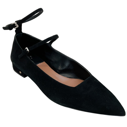 Laurence Dacade Black Suede Ilona Flats
