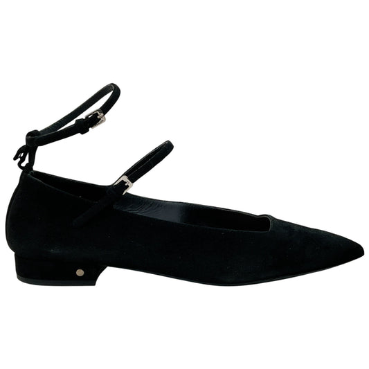 Laurence Dacade Black Suede Ilona Flats