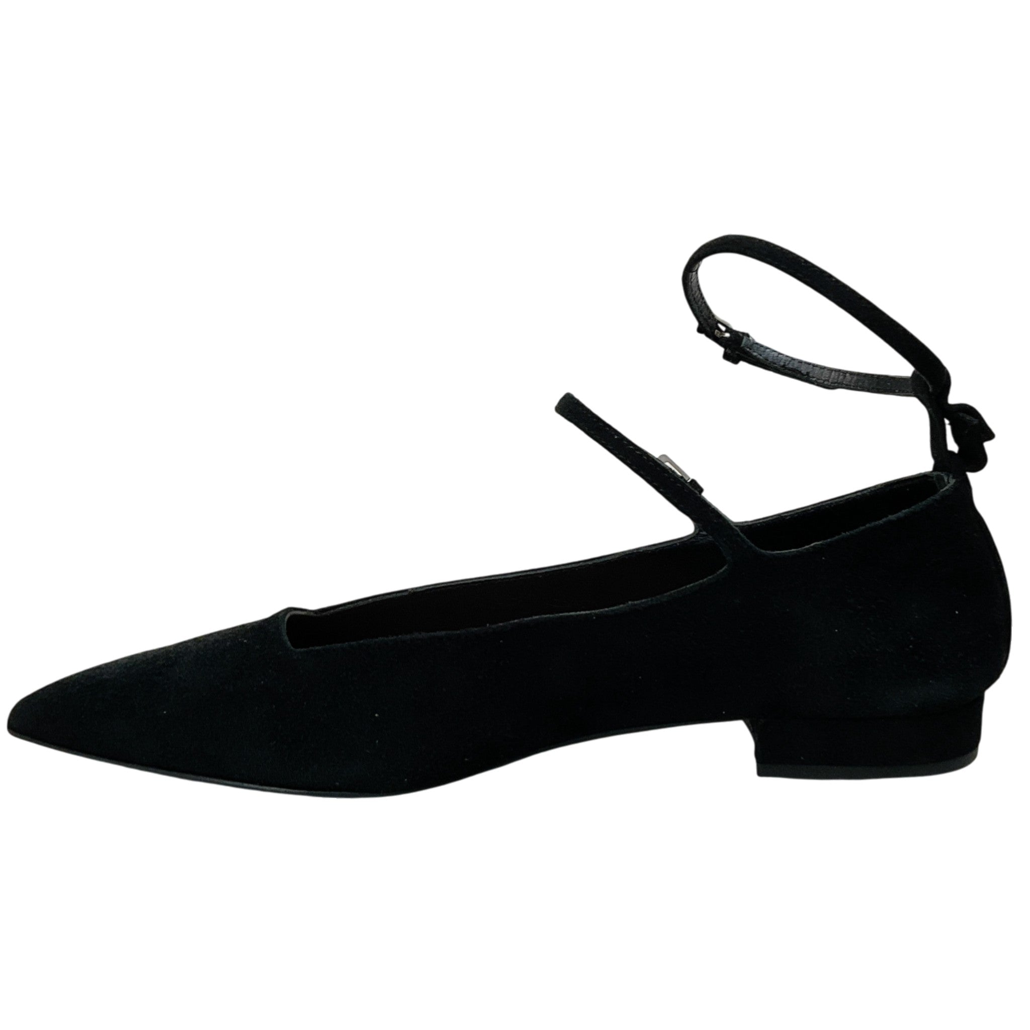 Laurence Dacade Black Suede Ilona Flats