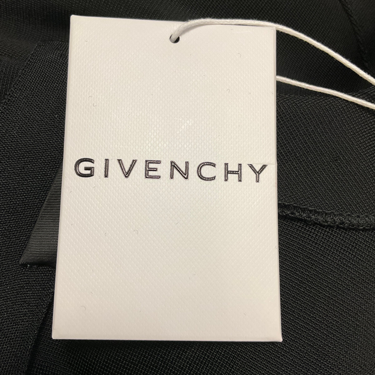 Givenchy Black Short Sleeved Ruffled Flared Midi Dress