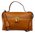 Load image into Gallery viewer, Loro Piana Tan Calfskin Leather L27 Extra Bag
