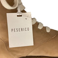 Load image into Gallery viewer, Peserico Amber Beige Nubuck Leather Combat Boots
