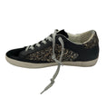 Load image into Gallery viewer, Golden Goose Deluxe Brand Black / Red Glitter Superstar Sneakers
