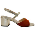 Load image into Gallery viewer, Laurence Dacade Brown / Gold Ginger Sandals
