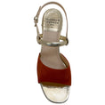 Load image into Gallery viewer, Laurence Dacade Brown / Gold Ginger Sandals
