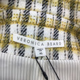 Load image into Gallery viewer, Veronica Beard Jin Yellow Plaid Cotton Dickey Coat
