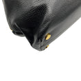 Load image into Gallery viewer, Tom Ford Black / Gold Zipper Detail Grained Leather Hobo Bag
