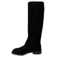 Load image into Gallery viewer, Roger Vivier Black Suede Leather Tall Riding Boots
