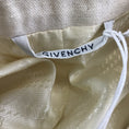 Load image into Gallery viewer, Givenchy Ecru Collarless Double Breasted Cotton and Linen Jacket
