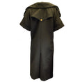 Load image into Gallery viewer, Johanna Ortiz Olive Green The Way of the Warrior Short Sleeved Wool Coat
