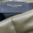 Load image into Gallery viewer, Saint Laurent Olive Green Quilted Lambskin Small Loulou Puffer Monogram Shoulder Bag
