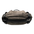 Load image into Gallery viewer, Roger Vivier Grey / Black Patent Leather Trimmed Suede Tote Handbag
