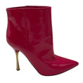 Load image into Gallery viewer, Valentino Hot Pink Pointed Toe Patent Leather Booties
