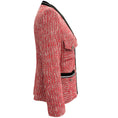 Load image into Gallery viewer, Maje Red / Black Tweed Jacket
