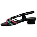 Load image into Gallery viewer, Laurence Dacade Black / Green / Pink Janice Sandals
