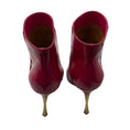 Load image into Gallery viewer, Valentino Hot Pink Pointed Toe Patent Leather Booties
