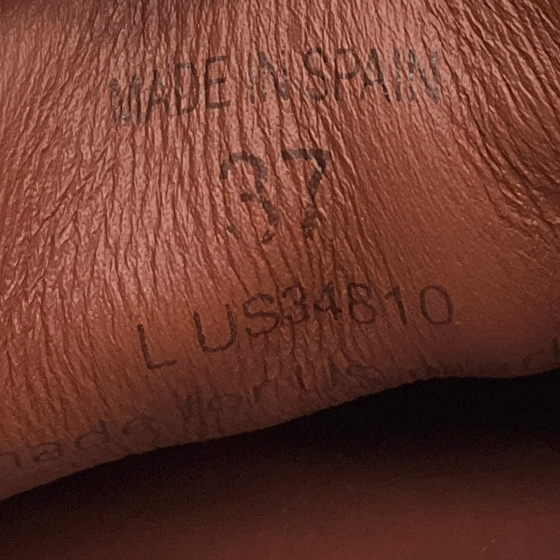 Loro Piana Yellow Leather Espadrille Flats