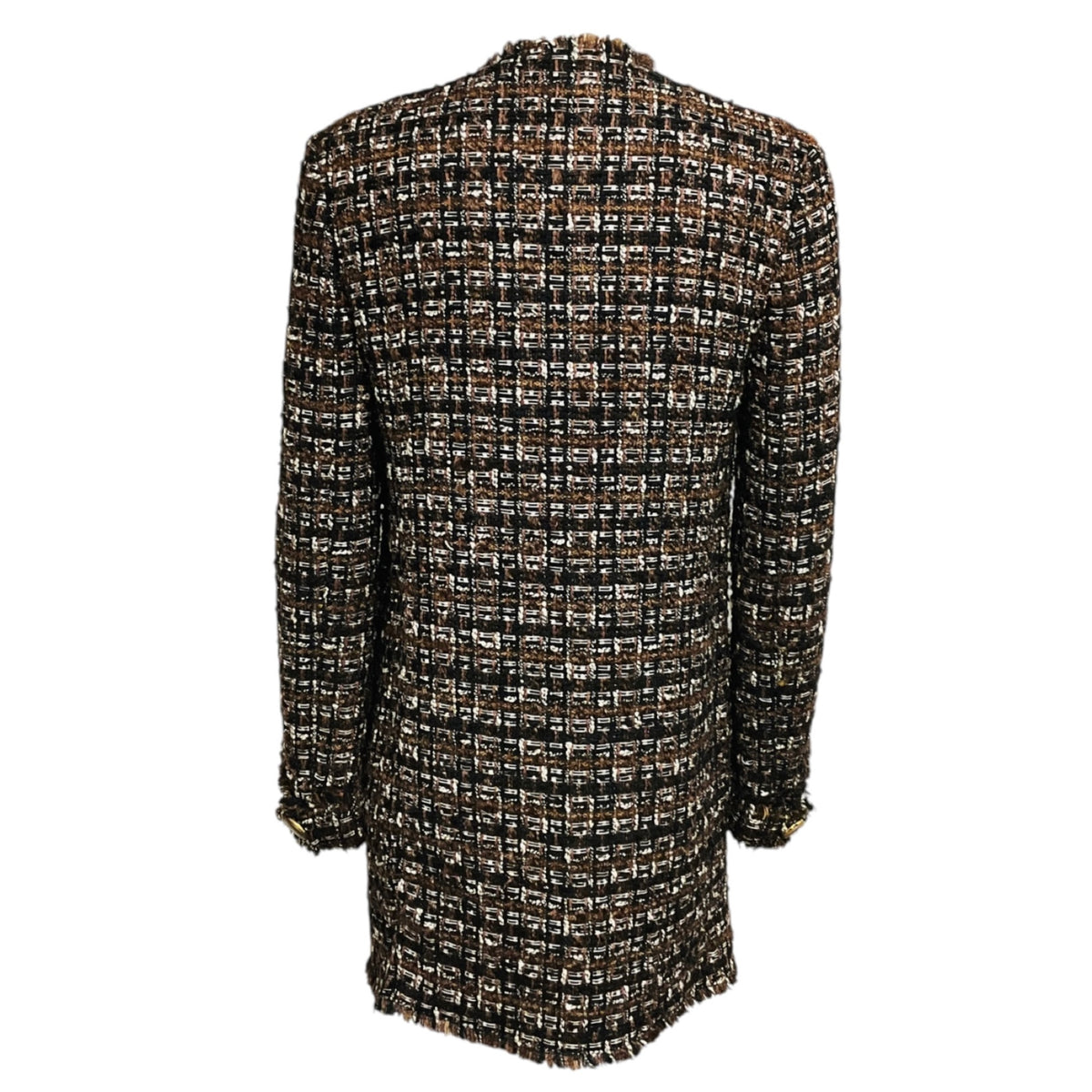 Dolce & Gabbana Brown / Black Tweed Jacket