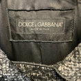 Load image into Gallery viewer, Dolce & Gabbana Grey / Black Wool and Alpaca Tweed Jacket
