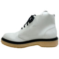 Load image into Gallery viewer, Arts & Science White Leather Lace Up Ankle Boots
