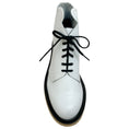Load image into Gallery viewer, Arts & Science White Leather Lace Up Ankle Boots
