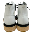 Load image into Gallery viewer, Arts & Science White Leather Lace Up Ankle Boots
